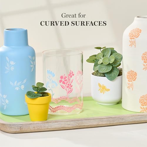 Martha Stewart, Flora and Fauna Stencils, Stamps, and Tools Kit, 13 pc - style: Flora & Fauna