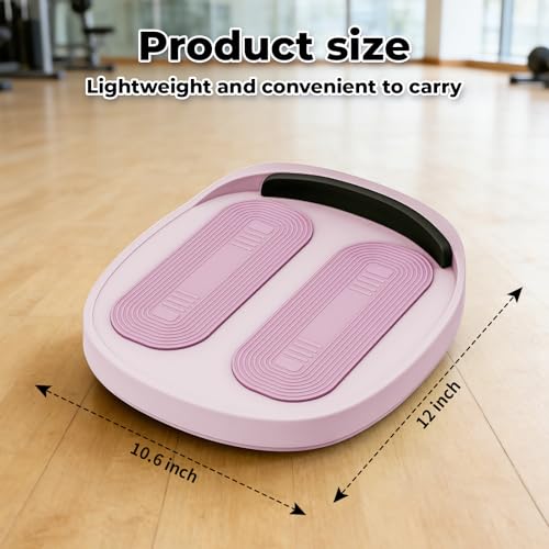 Adjustable Calf Stretcher Slant Board, 15-Level Incline for Ankle Rehab - color: Pink