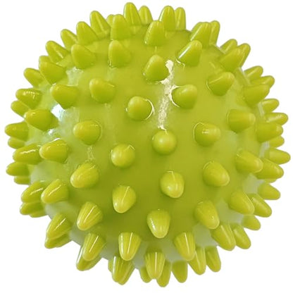 Soft Spiky Massage Balls- Muscle Massager Ball for Feet, Back, Neck, Muscles, Hands Massager Roller for Plantar Fasciitis, Foot Arch Trainer, Exercise, Physical Therapy - color: 1green Spiky Ball