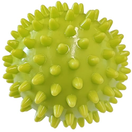 Soft Spiky Massage Balls- Muscle Massager Ball for Feet, Back, Neck, Muscles, Hands Massager Roller for Plantar Fasciitis, Foot Arch Trainer, Exercise, Physical Therapy - color: 1green Spiky Ball