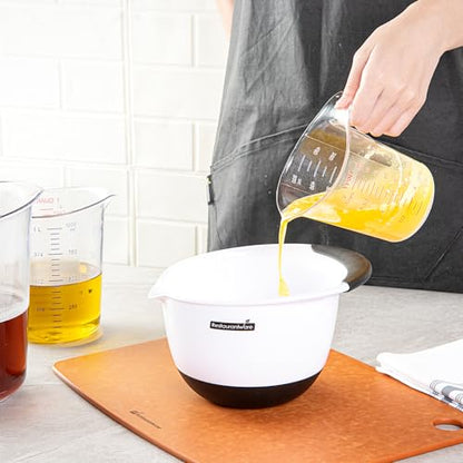 Restaurantware Clear Plastic Pt (Cups) Measuring Cup, 5.3 x 3.8 x 5 In - size: 5.25" × 3.75" × 5.00"