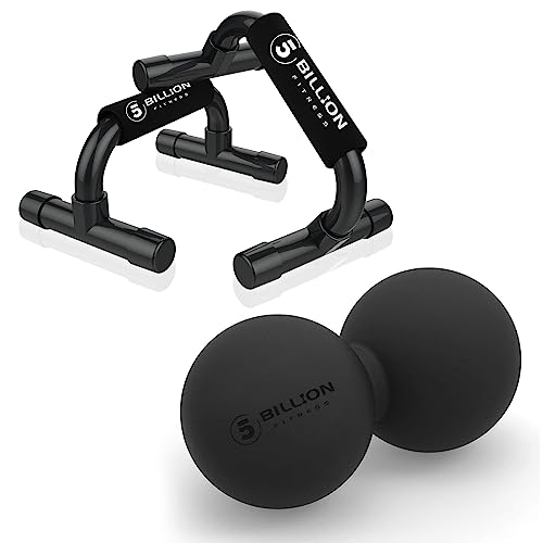 5BILLION Push up Bars & Peanut Massage Ball