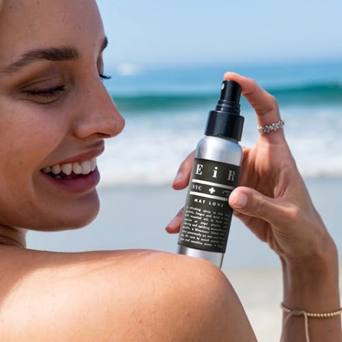 EiR NYC Yoga Mat Love Wash Refresher Yoga Mat Cleaning Spray, Fitness Equipment & Gym Accessories Cleaner | Natural Witch Hazel & Essential Oil Blend with Tea Tree, Cedarwood, Bergamot & Orange 2oz