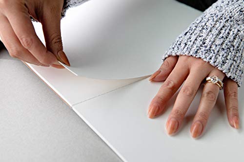 Strathmore 300 Series Tape Bound Drawing Pad, 70 lb. Drawing Paper, 11 X 14 inches, White, 50 Sheets (340-111) - size: 11x14, style: Glue Binding