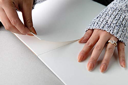 Strathmore 300 Series Tape Bound Drawing Pad, 70 lb. Drawing Paper, 11 X 14 inches, White, 50 Sheets (340-111) - size: 11x14, style: Glue Binding