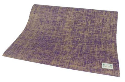 Kakaos Natural Jute Yoga Mat - color: Purple