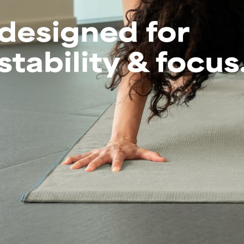 S&T INC. Aura Microfiber Yoga Mat Towel with Grip, 2 Pack, 24" x 72", Grey | Silicone Grip Backing, Soft and Absorbent, Quick-Dry for Gym, Pilates, and Hot Yoga, Compact for Gym Bag, Machine Washable - color: Grey 2pk