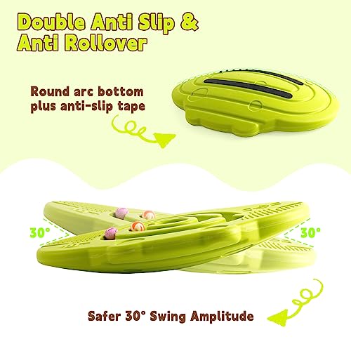 Kids Balance Board Wobble Board with Maze & Stepping Stones