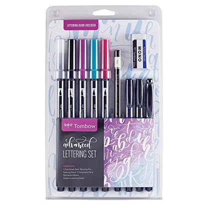 Tombow 56191 Advanced Lettering Set. Tools to Enhance Hand Lettering - style: Advanced Lettering Set