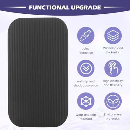 Yoga Knee Pad Cushion Exercise Knee Pad Rectangle Kneeling Pads Yogas Props and Accessories for Pain Free Knees, Elbows, Wrists and Back, Workout Mats for Home Gym, Pilates,