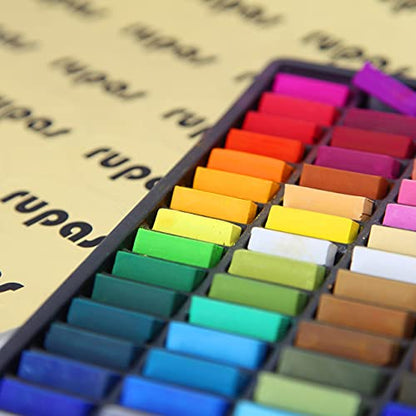 Rupas Soft Dry Pastel 48 Color Set Square Chalk - color: Rupas Dry Pastel 48 Color