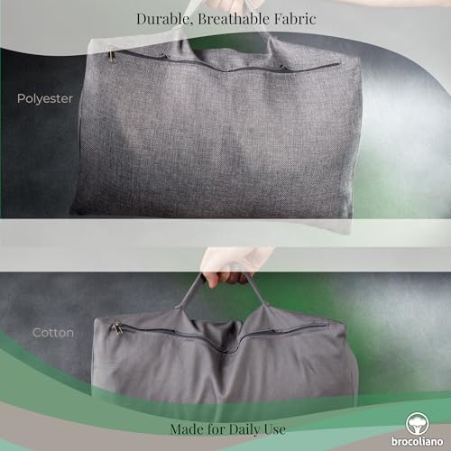 Meditation Cushion – Ergonomic Zafu Pillow for Yoga and Mindfulness – Washable Cover, Natural Buckwheat Fill, Premium Fabric (Cotton Blend/Polyester Variant) (Charcoal Grey, Medium) - color: Charcoal Gray