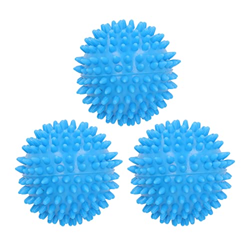ViaGasaFamido 3Pcs Hard Massage Balls Spiked Massager Roller Orb Plastic Muscle Massage Balls for Trigger Point Movements in Neck Back Shoulders Waist Foot Exercise Yoga
