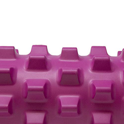 RumbleRoller Original Foam Roller Deep Tissue Massage Roller for Muscle Recovery (Midsize 22-Inch Pink) - size: Midsize 22-Inch Pink