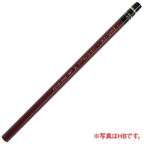Uni Wooden Pencil, 7H, Box of 12 (HU7H) - style: 7H