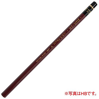 Uni Wooden Pencil, 7H, Box of 12 (HU7H) - style: 7H