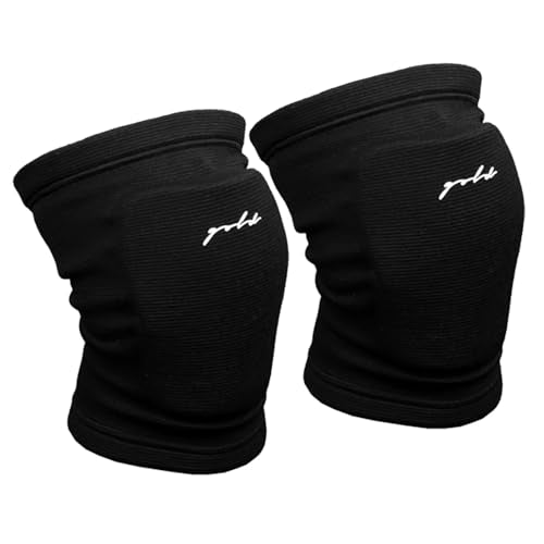 Gold BJJ Knee Pads for Jiu Jitsu, Wrestling, and MMA - Set of 2 (Medium) - size: Medium