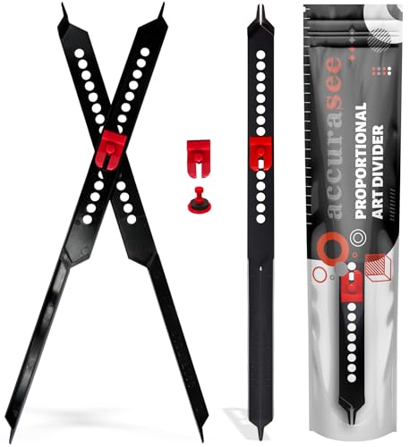 Artist 11 Inch Proportional Divider - Upgraded Drawing Supplies & Drafting Tools - Adjustable Caliper & Subject Dividers for Art Drawing Tools (Divider)