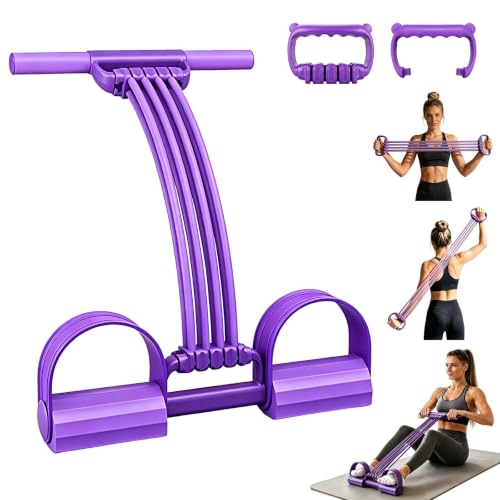 3-in-1 Multifunction Pedal Resistance Band with Handle