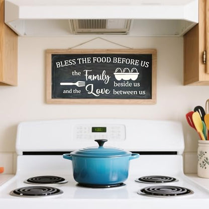 Keluna Kitchen Wall Stencils for Painting - 16 Pcs Reusable Kitchen Crafts Templates Cooking Themed Stencils for Painting on Wood Wall Cupboard Dining Baking Room Restaurant Home Décor - style: kitchen stencil