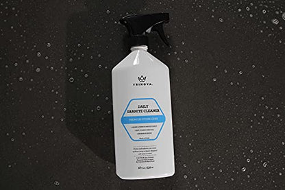 TriNova Granite Cleaner & Polish for Stone Surfaces, 18 fl oz | pH-neutral cleaner for granite, marble, quartz and sealed stone. - style: 18 fl oz