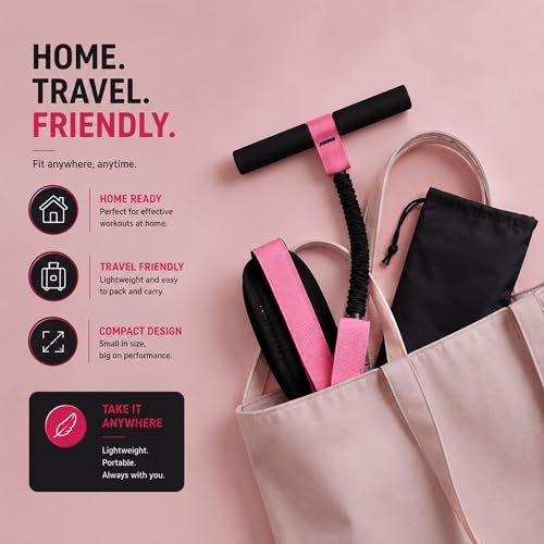 Pedal Resistance Band with Handle Exercise Fitness Bands for Home Workout