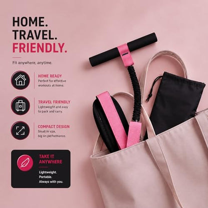 Pedal Resistance Band with Handle Exercise Fitness Bands for Home Workout