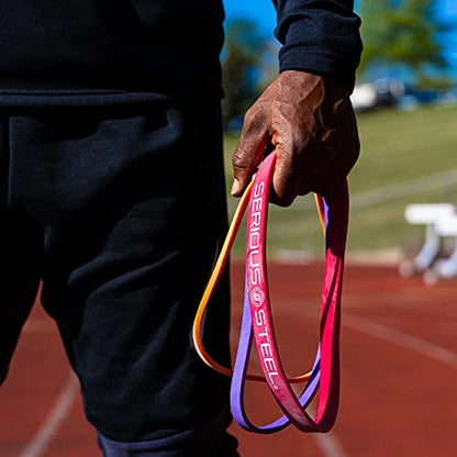 Short Resistance Bands - 12" by Serious Steel Fitness - color: Set (#0, 1, 2)