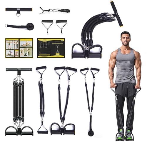 Foot Resistance Bands, Adjustable Elastic Exercise Bands for Legs & Glutes Training, Non-Slip Ankle Straps, Home Gym Equipment, Physical Therapy, Stretching.