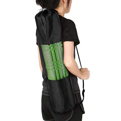 Yoga Mat Bag, Lightweight Mesh Net with Adjustable Strap for Comfortable Carrying for Yoga Mat, Snorkel Tube