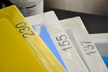 Aluminum Screen Printing Frame 20x24-110 Count White Mesh Silk Screen | Pre-Stretched Screen Printing Frame, Aluminum Screen Mesh, High Tension, Mesh Counts 40-230 Available, Made In USA - size: 110