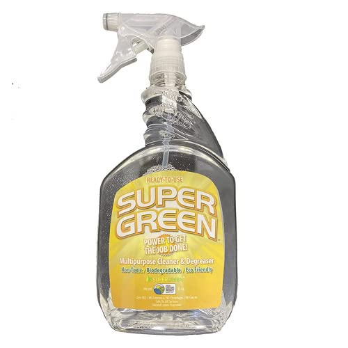 SuperGreen All-Purpose Cleaner | Scent Free | 32 Ounce Spray Bottle | 1 Pack… - size: 32 Fl Oz (Pack of 1)
