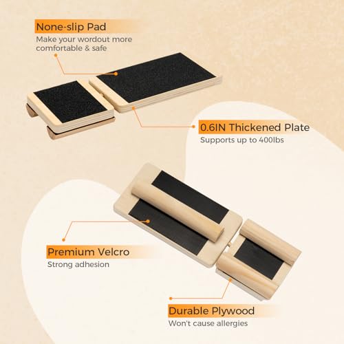 Ankle Foot Strengthener Exerciser for Sprained, Single Leg Balance Board