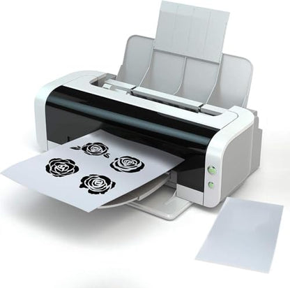 31 Pieces Screen Printing Starter kit Include 4 Different Size | Wood Silk Screen Printing Frame with 110 Mesh, Squeegees, Inkjet Transparency Film, Ink Knife, Gloves and Mask Tape - style: 31pcs