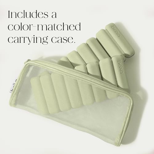 Bala Bangles Wrist & Ankle Weights for Women & Men, Home Gym Equipment - color: Sage, size: 1 LB