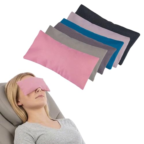 Cotton Weighted Eye Pillow Case Covers, 6pcs Soft Cooling Eye Pillow Cases
