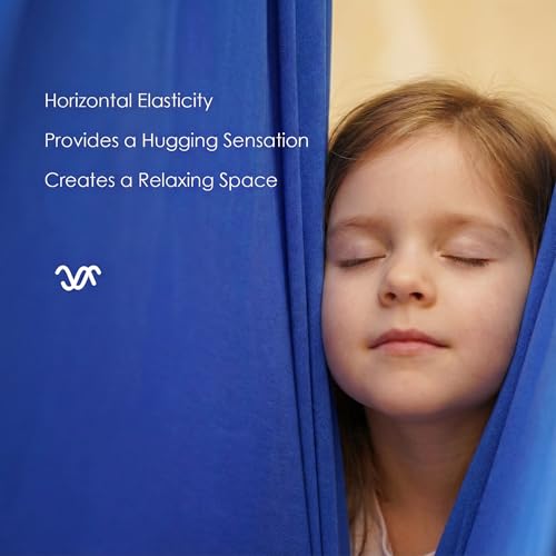 Sensory Swing for Kids Indoor | Therapy Swing for Autism, ADHD, Sensory Processing Disorder | Kids Swing Cuddle Aerial Hammock Indoor