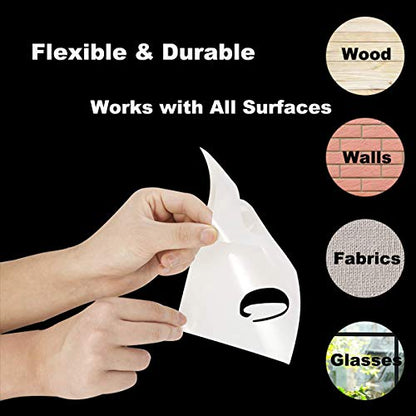 Small Letter Stencils for Painting - 36 Pack Alphabet Letter and Number Templates 0.5, 0.75, 1, 1.25, 1.5 Inch, Reusable Alphabet Stencils for Wood Crafts, Cakes Cookies & Wall Decor - style: Classic