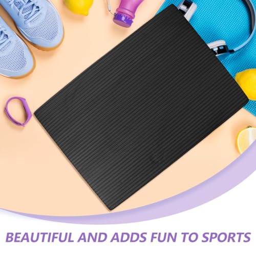 Mipcase Balance Yoga Mat Exercise Gymnastics Physical Therapy Balance Pad Workout Pilates Mat Balance Foam Pad - color: Black