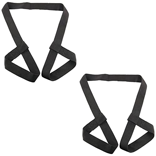 2pcs Roller Skate Leash Black Adjustable Ski Boots Carrier Strap Snowboard Boot Shoulder Sling Leash for Ice Skates, Yoga Mat Yoga Accessories Yoga Room Gym Adjustable Straps Shoulder Straps
