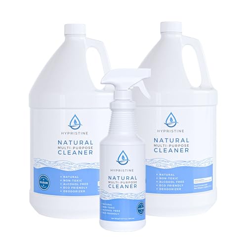 Hypristine Natural Surface Cleaner, 32oz Spray & 2 Pack of 1 Gallon Bottles - size: 288 Fl Oz (Pack of 3)