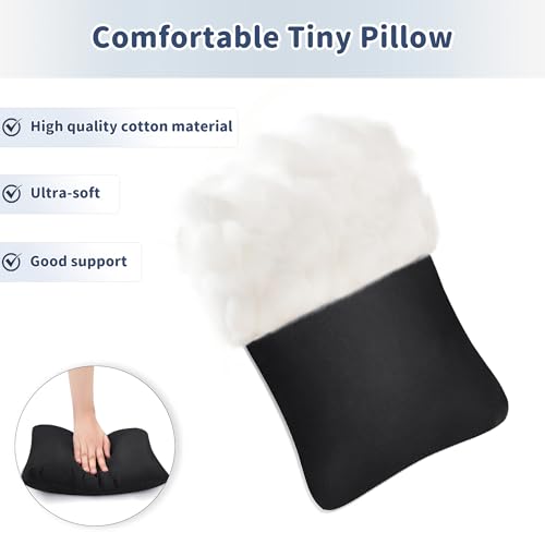 Pro Goleem Small Pillow, 11"x7"x2.5"(Black) - color: Black
