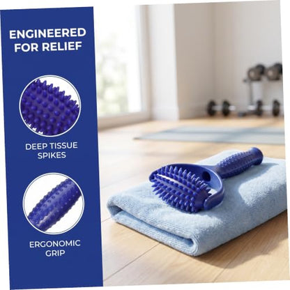 Portable Lightweight Handheld Massage Roller Stick for Legs and Back, Abs PVC Material Muscle Massager Roller, for Yoga Enthusiasts and Sedentary Individuals