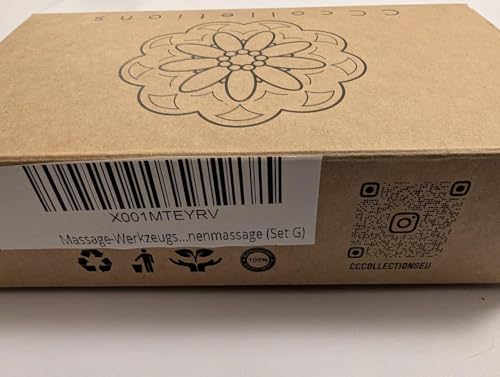 CCcollections Wood Therapy Massage Tools, Reflexology Wooden Stick Tool, Traditional Equipment for Relieving Muscle Pain Body Lymphatic Drainage Massager - (G 6SET) - size: G 6SET
