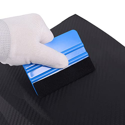 PZRT 2pcs Squeegees Screen Printing Tools for Applying Transfer Paste or Ink DIY Silkscreen Printing Ink Rubber Scraper Board Tools 1.97in x 1.18in, 3.94 in x 2.8 in
