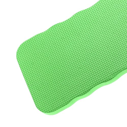 6 Pack16x7x0.8 Inch Garden Kneeling Pads, Foam Thick Knee Pad, Kneeler Mat for Long Gardening Hours, Yoga, Prayer and Exercise (Green) - size: 6PCS Green