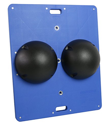 CanDo Balance Board 15x18 Inch, 3 Inch Height, Black - color: Black: X-difficult, style: Rectangular