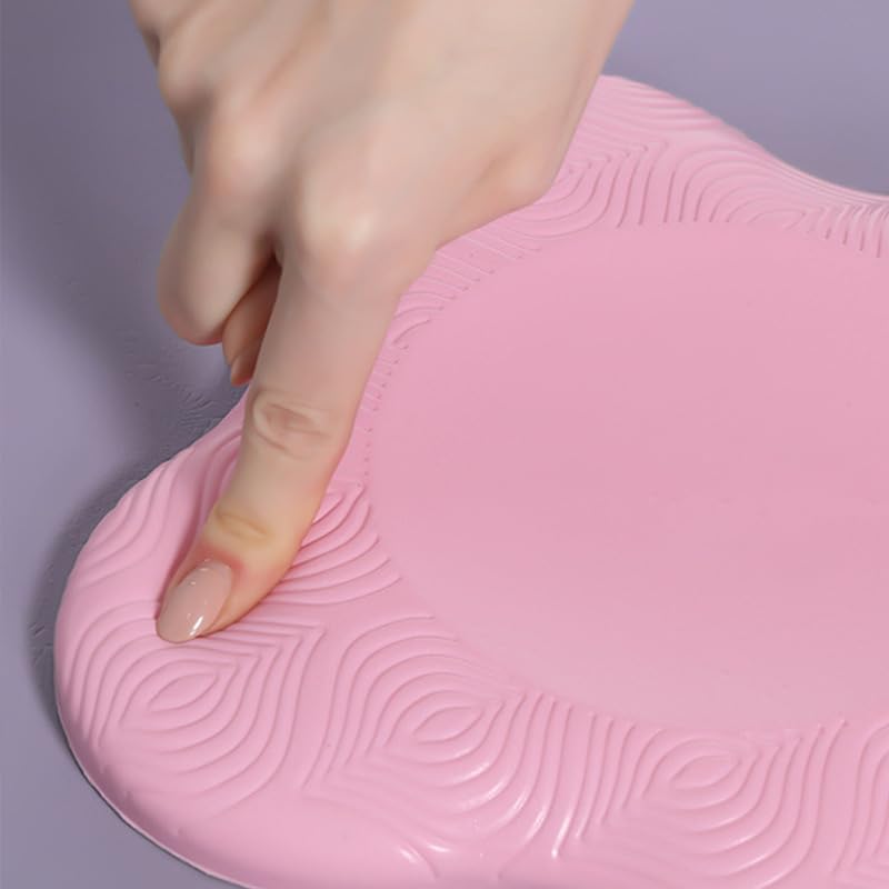 2pc Extra Thick Yoga Knee Pad - Cushion Your Knees, Elbows, Wrists, Hands & Head for Maximum Fitness & Pilates Performance! - color: Pink
