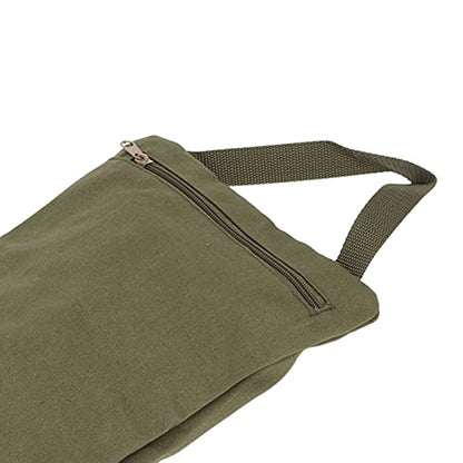 Focket Yoga Sandbag, Unfilled Yoga Sand Bags with 2 Handle, Zipper, Bag, Adjustable Yoga Sand Bag for Yoga Weights and Training Sandbags