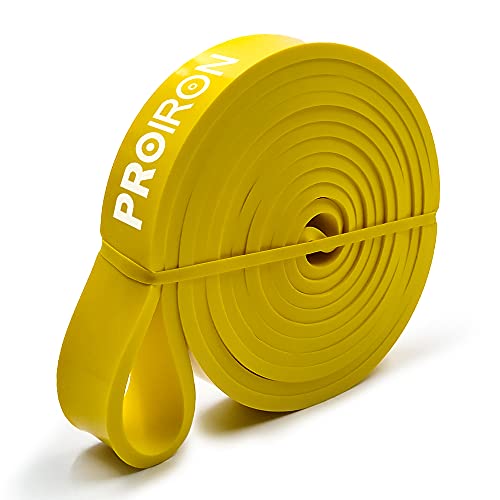 PROIRON Resistance Bands Pull Up Bands Comfortable Exercise Bands Anti-Slip Workout Bands for Pull up Dip Squat Gym Workout Physical Therapy Stretch Bands for Men & Women,Length 81.89in - color: #2 Yellow 25-65LBS, size: Standard
